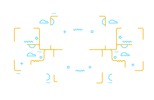 Ilustração em formato de icones do Programa de Compliance CAIXA